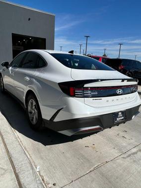 Serenity White 2025 Hyundai SONATA SE