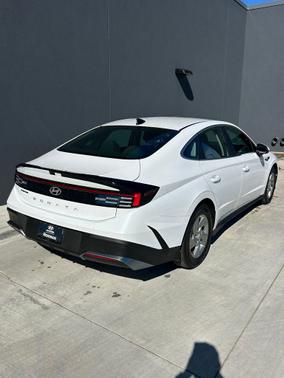 Serenity White 2025 Hyundai SONATA SE