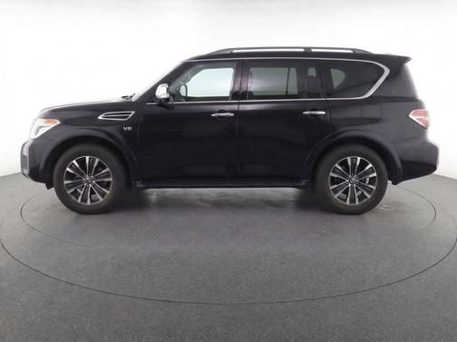 Super Black 2019 Nissan Armada Platinum
