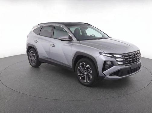 Shimmering Silver 2026 Hyundai TUCSON Hybrid Limited