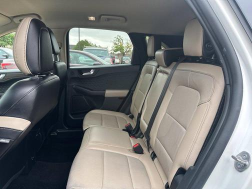 White Metallic 2020 Ford Escape Titanium