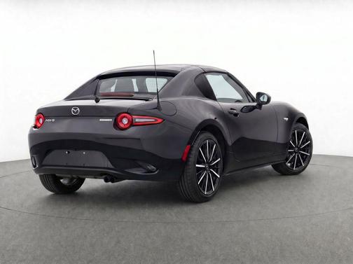 Jet Black Mica 2024 Mazda MX-5 Miata RF Grand Touring