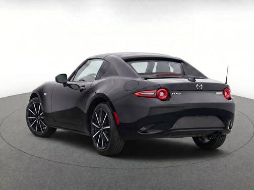 Jet Black Mica 2024 Mazda MX-5 Miata RF Grand Touring