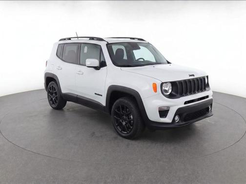Alpine White Clearcoat 2020 Jeep Renegade Altitude