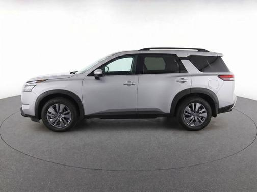 Brilliant Silver Metallic 2025 Nissan Pathfinder SV 4WD