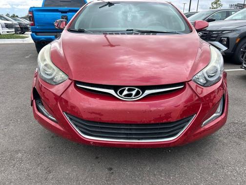 Geranium Red 2015 Hyundai ELANTRA Limited