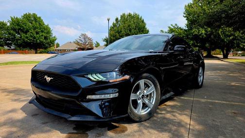 Shadow Black 2021 Ford Mustang EcoBoost