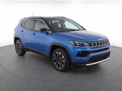 Hydro Blue Pearlcoat 2024 Jeep Compass Limited