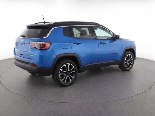 Hydro Blue Pearlcoat 2024 Jeep Compass Limited