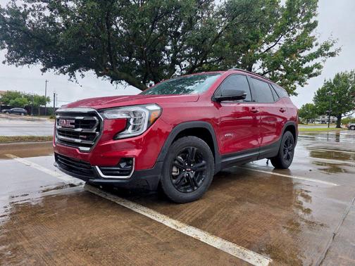 Volcanic Red Tintcoat 2024 GMC Terrain AWD AT4
