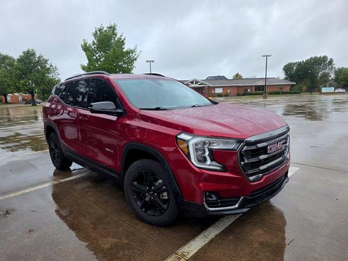 Volcanic Red Tintcoat 2024 GMC Terrain AWD AT4