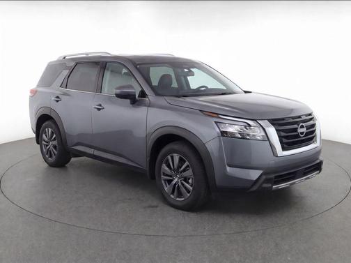 Gun Metallic 2022 Nissan Pathfinder SV 4WD