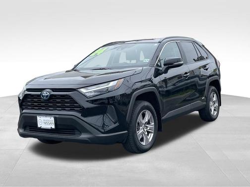 Midnight Black Metallic 2024 Toyota RAV4 Hybrid LE