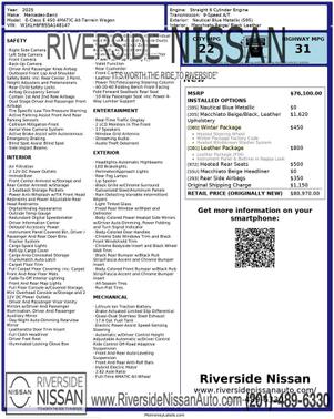 2025 Mercedes-Benz E-Class E 450 4MATIC All-Terrain