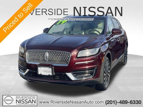 Burgundy 2019 Lincoln Nautilus Black Label