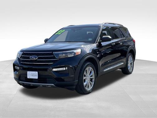Agate Black Metallic 2022 Ford Explorer XLT