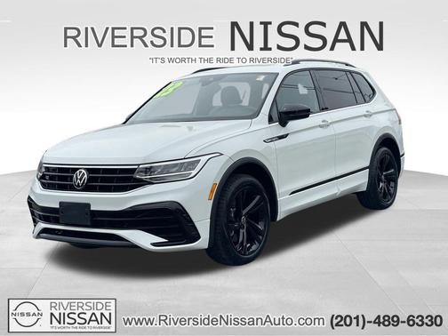 Opal White 2023 Volkswagen Tiguan 2.0T SE R-Line Black 4MOTION