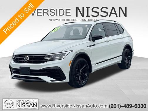 Opal White 2023 Volkswagen Tiguan 2.0T SE R-Line Black 4MOTION