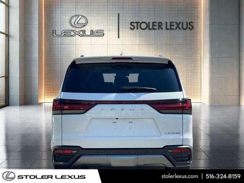 Eminent White Pearl 2024 Lexus LX 600 Luxury