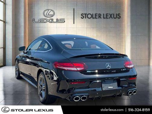 Obsidian Black Metallic 2023 Mercedes-Benz AMG C 43 4MATIC