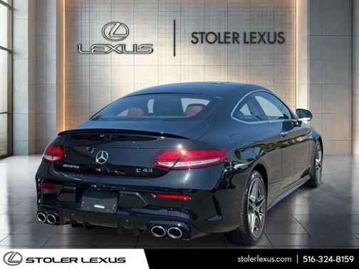 Obsidian Black Metallic 2023 Mercedes-Benz AMG C 43 4MATIC