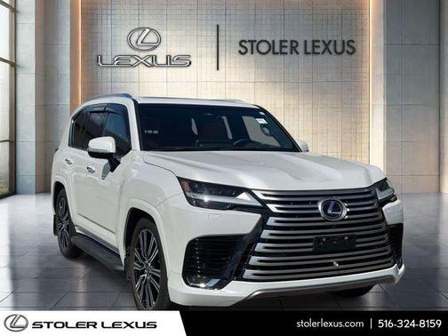White Pearl 2025 Lexus LX 600 Luxury