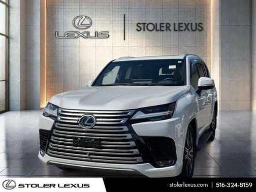 White Pearl 2025 Lexus LX 600 Luxury