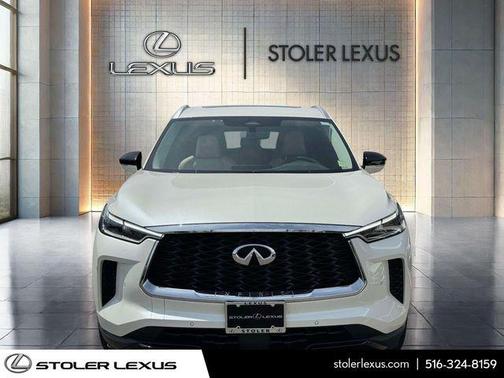 Majestic White 2024 INFINITI QX60 Luxe