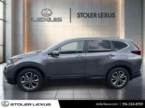Modern Steel Metallic 2021 Honda CR-V Hybrid EX-L
