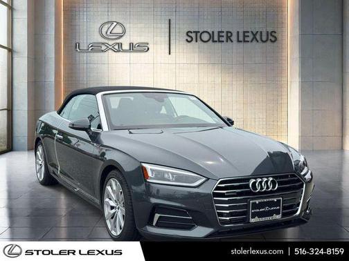 Manhattan Gray Metallic/Black Roof 2018 Audi A5 2.0T Premium Plus