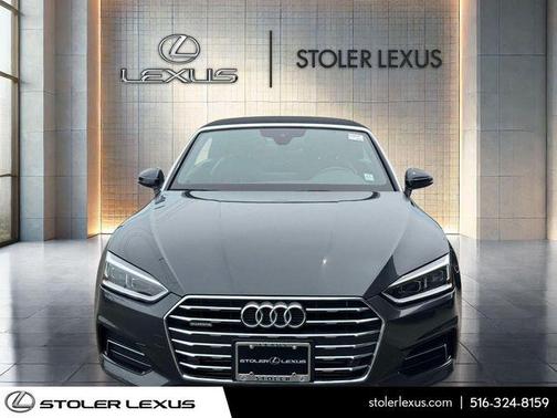 Manhattan Gray Metallic/Black Roof 2018 Audi A5 2.0T Premium Plus