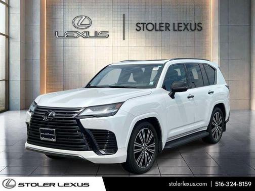 White Pearl 2024 Lexus LX 600 Luxury