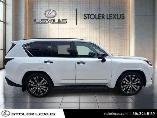 White Pearl 2024 Lexus LX 600 Luxury