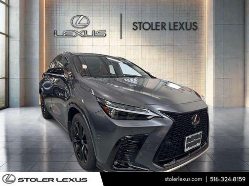Cloudburst Gray 2025 Lexus NX 450h+ F SPORT Handling
