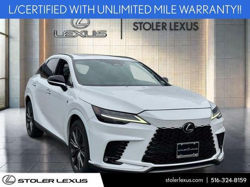 Ultra White 2023 Lexus RX 350 F SPORT Handling