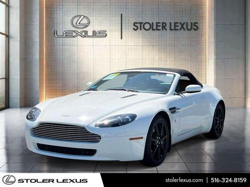 Stratus White 2008 Aston Martin V8 Vantage Base