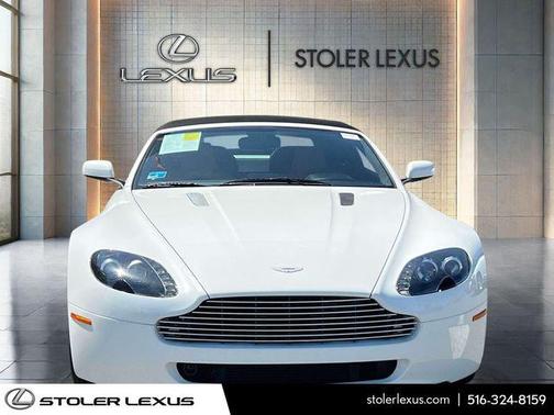 Stratus White 2008 Aston Martin V8 Vantage Base