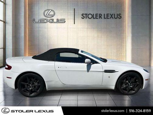 Stratus White 2008 Aston Martin V8 Vantage Base