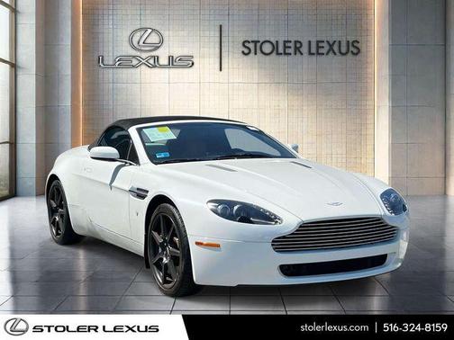 Stratus White 2008 Aston Martin V8 Vantage Base