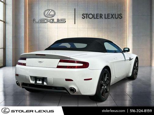 Stratus White 2008 Aston Martin V8 Vantage Base