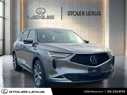 Liquid Carbon Metallic 2022 Acura MDX Technology Package