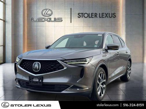 Liquid Carbon Metallic 2022 Acura MDX Technology Package