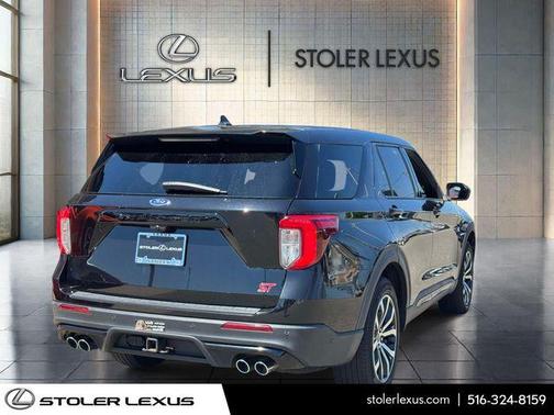 Agate Black Metallic 2021 Ford Explorer ST