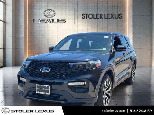 Agate Black Metallic 2021 Ford Explorer ST