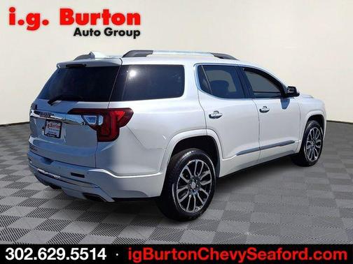White Frost 2020 GMC Acadia Denali