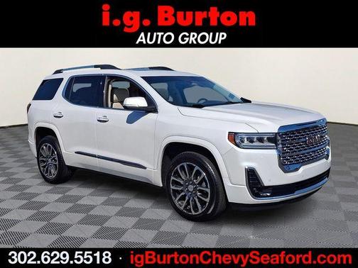 White Frost 2020 GMC Acadia Denali