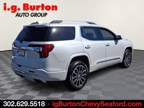 White Frost 2020 GMC Acadia Denali