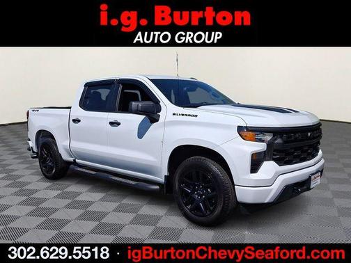 Summit White 2024 Chevrolet Silverado 1500 Custom