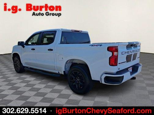 Summit White 2024 Chevrolet Silverado 1500 Custom