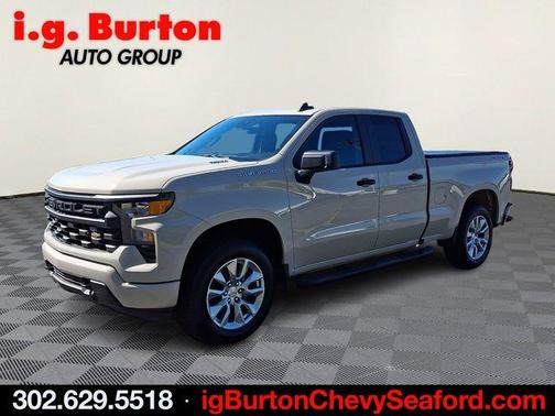 White 2026 Chevrolet Silverado 1500 Custom